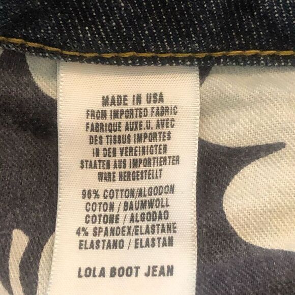 Vintage Y2K Lucky Brand by Gene Montesano Lola Bootcut Size 8, Cowgirl - Picture 10 of 16